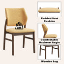 Sarha - Padded Seat Side Chair (Set of 2) by HouseOfZazla