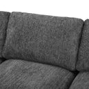 U-Style 130.3" Modular Sectional Sofa, 4-Seater