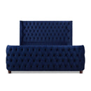 Brooklyn - Tufted Panel Bed Headboard And Footboard Set by HouseOfZazla