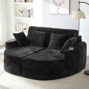 Boneless Design Upholstered Sofa Bed With Cup Holders by Unique Piece Furniture