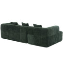 Sectional Free Combined Sofa With 2 Side Pockets by HouseOfZazla