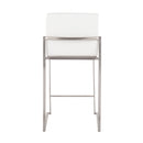 Fuji - Contemporary High Back Counter Stool, Functional Design