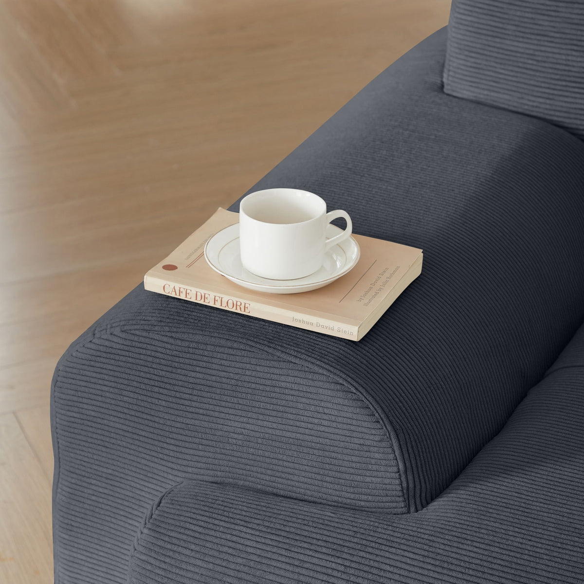 L Shaped Modular Sectional Sofa And Movable Ottoman, photo 4 of 20