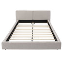 Modern Tufted Queen Size Upholstered Platform Bed Frame