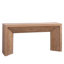 Console Table, Entryway Table - Antique Natural / Light Natural / Natural by Unique Piece Furniture