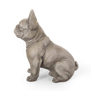 Dog Garden Sculpture, Outdoor French Bulldog Statue
