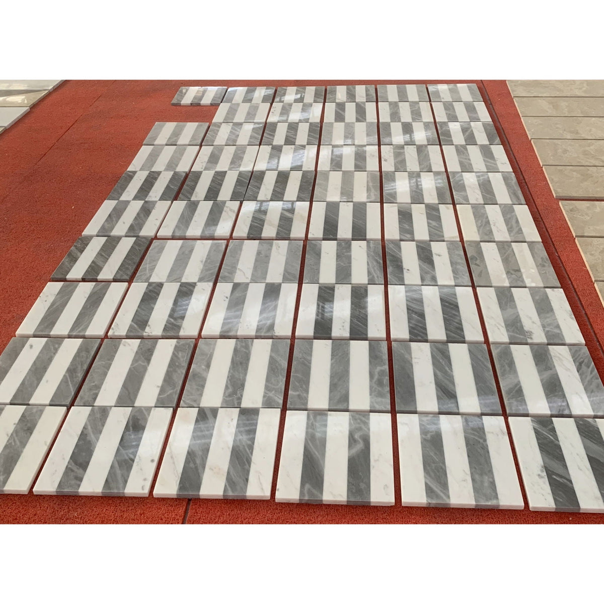 Elegant Waterjet Polished Marble Tile For Floor And Wall, photo 4 of 17