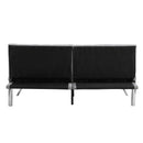 Modern Sofa Bed With Wood Frame And Stainless Legs by HouseOfZazla