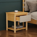 Wood Nightstand Set of 2