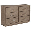 Kenora 5-piece Eastern King Bedroom Set Barley Brown