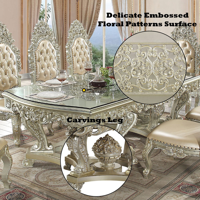 Sorina - Dining Table - Antique Gold, photo 3 of 6