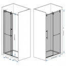 Frameless Sliding Bathtub Door With Frame by HouseOfZazla