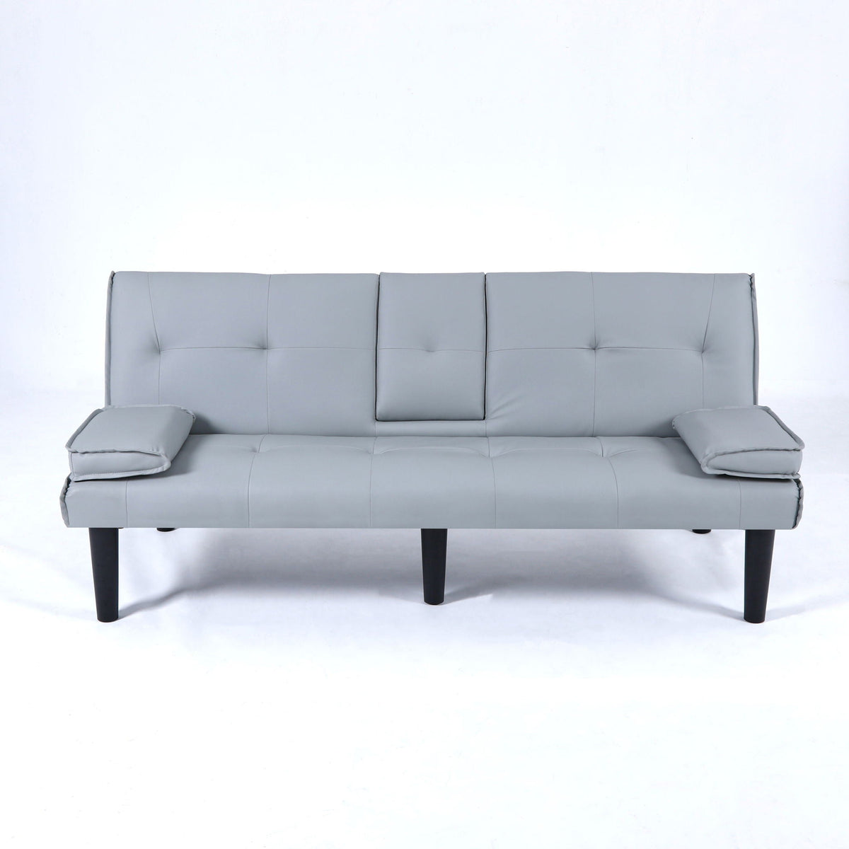 Sofa Bed With Foldable Design And Cup Holder, photo 15 of 40
