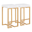 Midas - Contemporary / Glam Counter Stool (Set of 2) by HouseOfZazla