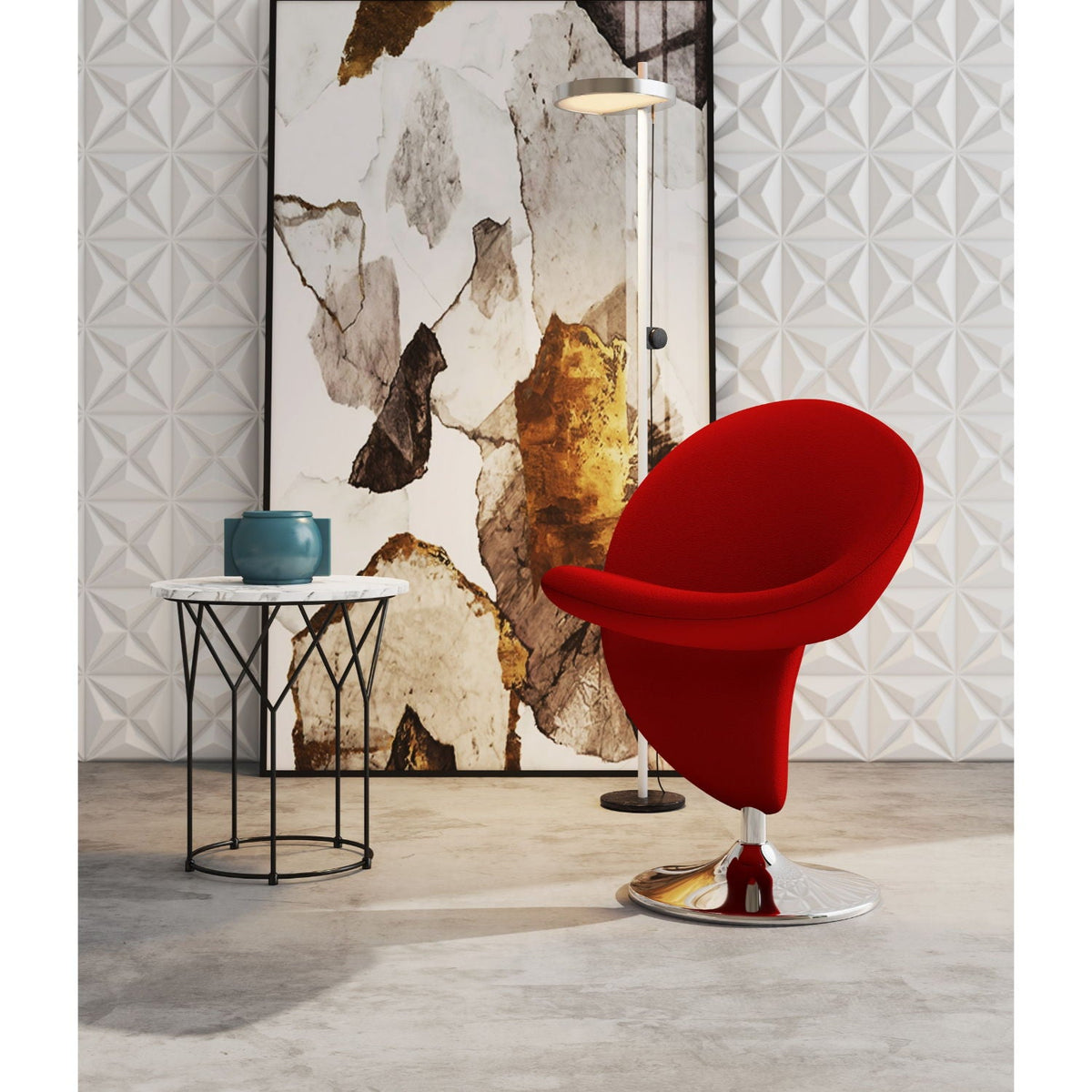 Curl - Swivel Lounge Chair, photo 9 of 39