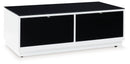 Gardoni - Rectangular Cocktail Table - White / Black