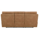 Chavis - Power Motion Sofa With USB & Power Headrest - Brown by Unique Piece Furniture