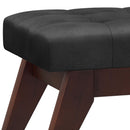 Draper - Upholstered Mid Century Tufted Ottoman Bench by Unique Piece Furniture