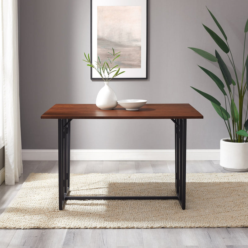 Memphis 47" Modern Drop-Leaf Dining Table