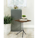 Accent Table With Tripod Legs - Brown by HouseOfZazla