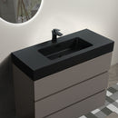 Alice - Bathroom Vanity With Sink, Large Storage Freestanding Bathroom Vanity For Modern Bathroom, One-Piece Sink Basin Without Drain And Faucet by HouseOfZazla