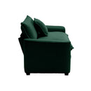 Modern Classic Fabric Single Chair Deep Seat Sofa With Pillow by HouseOfZazla