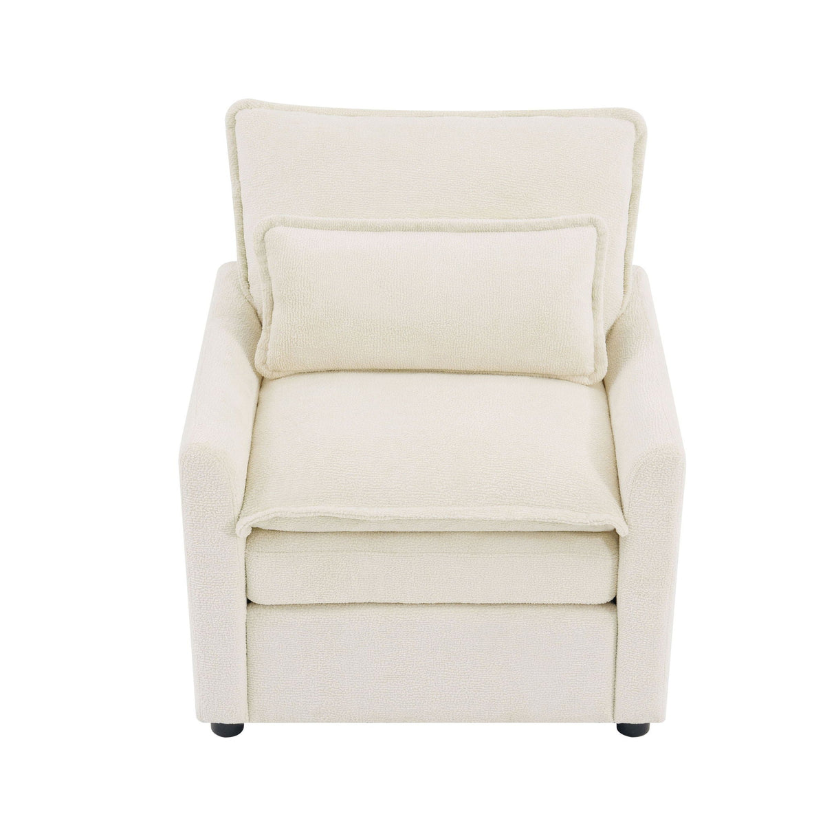 Modern Single Seat Accent Chair With Side Storage Pockets, photo 9 of 40