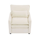 Modern Single Seat Accent Chair With Side Storage Pockets by HouseOfZazla