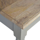 Hand Painted Writing Desk - Gray by Unique Piece Furniture