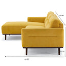 Ella - L-Shaped Sectional Couch by HouseOfZazla