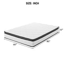 12" Hybrid Mattress With Pocket Coils And Memory Foam, Medium Firm by HouseOfZazla
