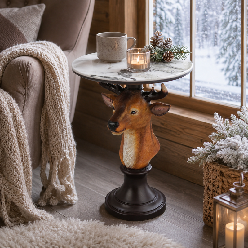 Deer Head Accent Table, photo 7 of 10
