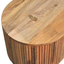 Soba - Ball Lid Up Coffee Table - Oak by Unique Piece Furniture