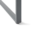 Aresha Metal Outdoor Dining Armchair (Set of 2) - Gray by HouseOfZazla