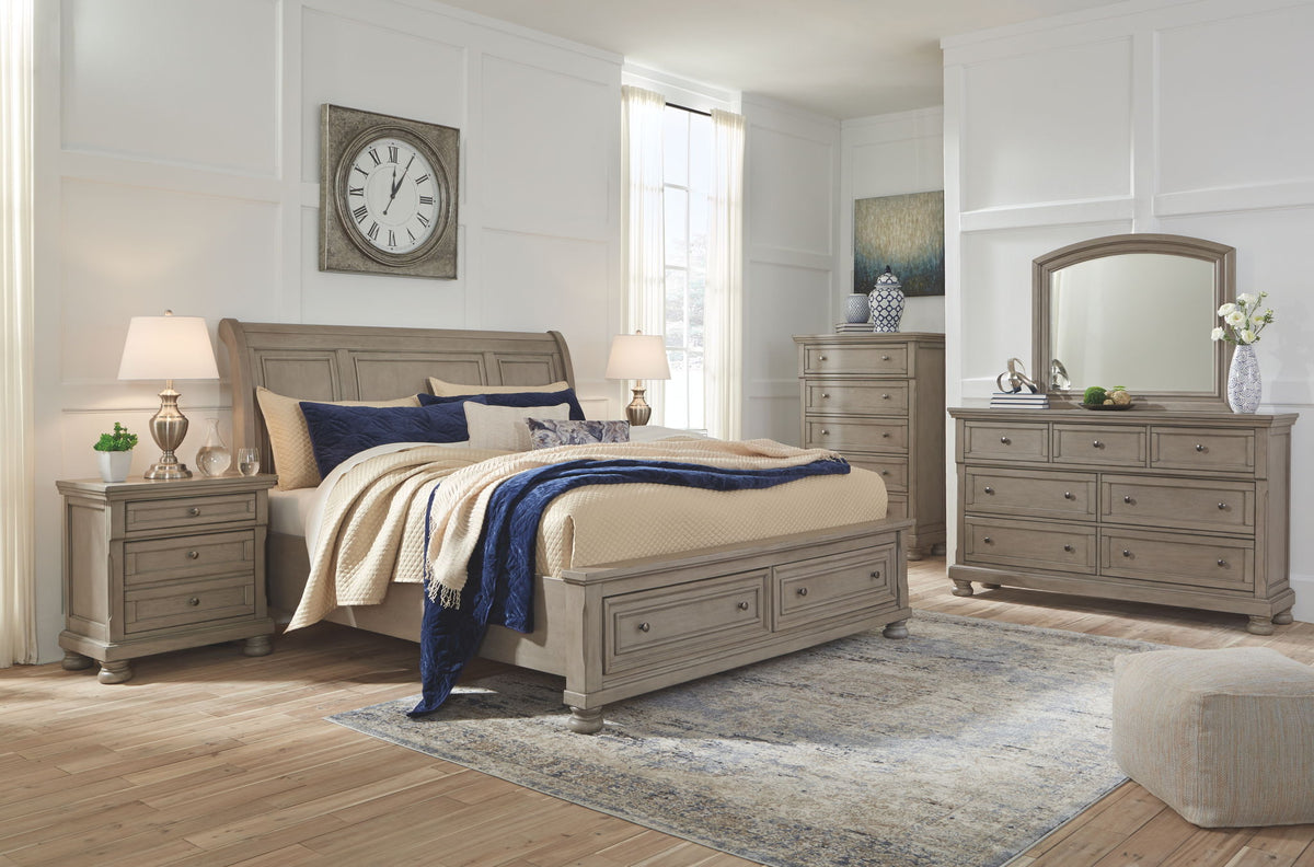 Lettner - Sleigh Bedroom Set, photo 2 of 40