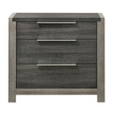Jehoram - 3 Drawer Nightstand For Bedroom