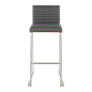 Mason Mara - Contemporary Fixed Height Barstool (Set of 2)