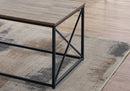 3 Pieces Table Set, Coffee, End, Side, Accent - Brown / Black by HouseOfZazla