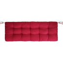 Bench Seat Cushion For Indoor Outdoor Furniture Non Slip Long Chair Cushion with Ties Strap Swing Cushion 51.18x19.68IN For Garden Patio Balcony Entry