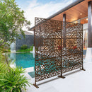 Outdoor & Indoor Freestanding Decorative Privacy Screen by HouseOfZazla