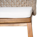 Outdoor Acacia Wood Dining Chairs (Set of 2)