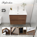 30" Bathroom Vanity With Gel Basin Top (G-BNO)