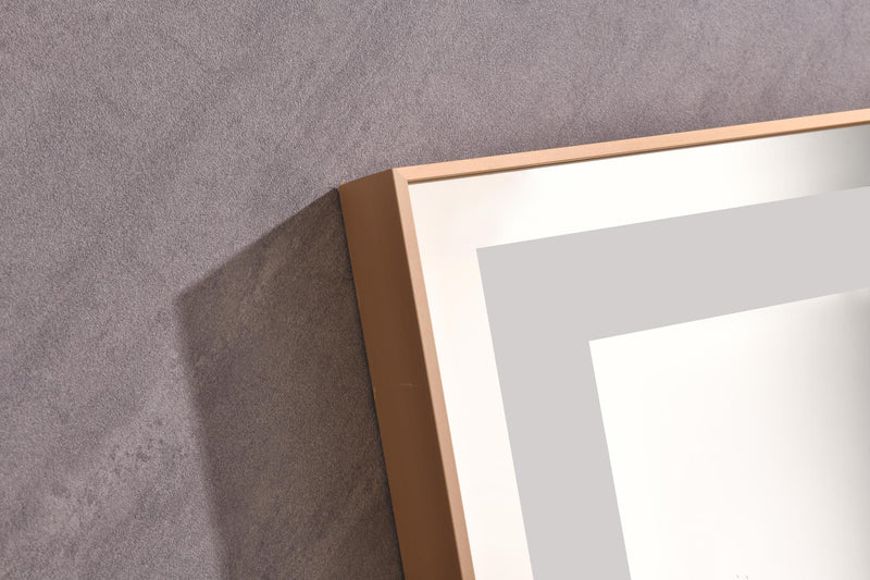 36x24 LED Lighted Bathroom Wall Mounted Mirror with High Lumen+Anti-Fog Separately Control