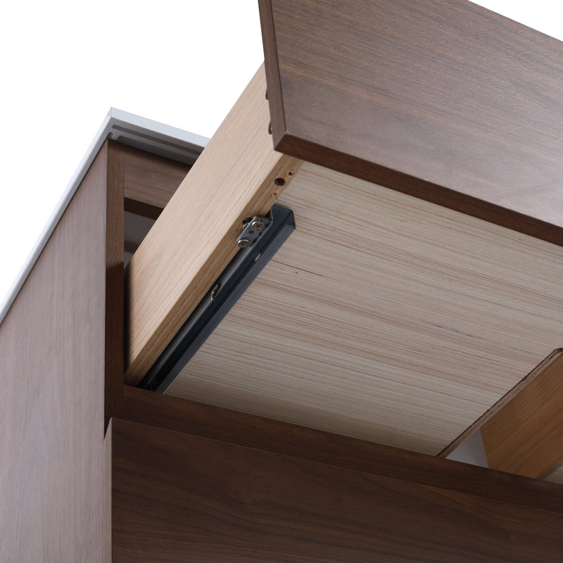 30" Bathroom Vanity With Gel Basin Top (G-BNO)