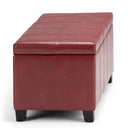 Dover - Upholstered Storage Ottoman Bench by Unique Piece Furniture