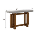 Keven - Faux Concrete Top Table by Unique Piece Furniture