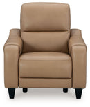 Mosswell - Power Recliner With Adj Headrest - Toffee
