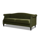 Elaine - Camel Back Small Space Sofa by HouseOfZazla