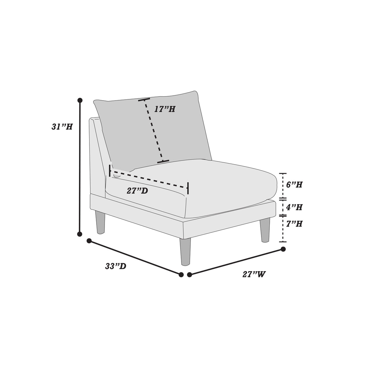 Modular L-Sectional Set With Ottomans - Pink, photo 2 of 11