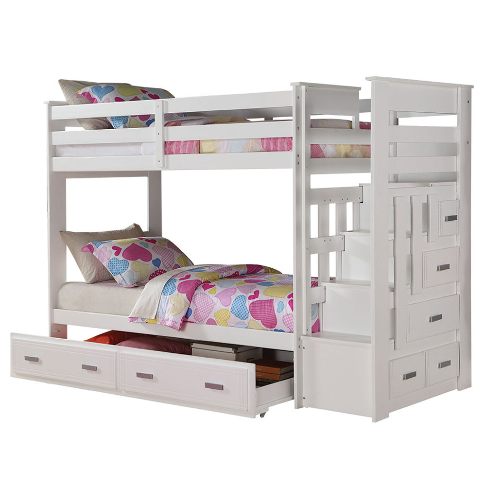 Allentown - Bunk Bed w/Storage Ladder & Trundle, photo 5 of 14